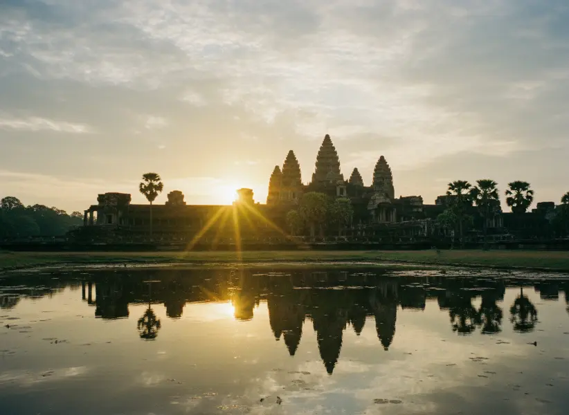 Angkor Wat sunrise Cambodia luxury travel