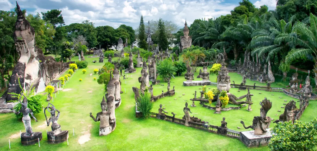 Buddha Park giant reclining Buddha