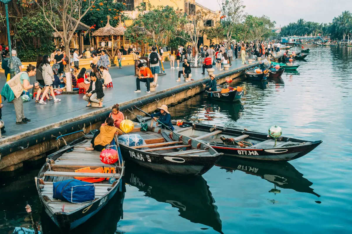 Lantern-lit Hoi An Ancient Town at dusk — Romantic Vietnam 10 Days