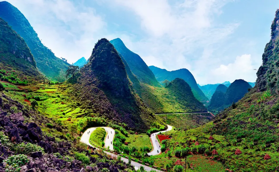 Vietnam Adventure Tours — Ha Giang mountain landscapes