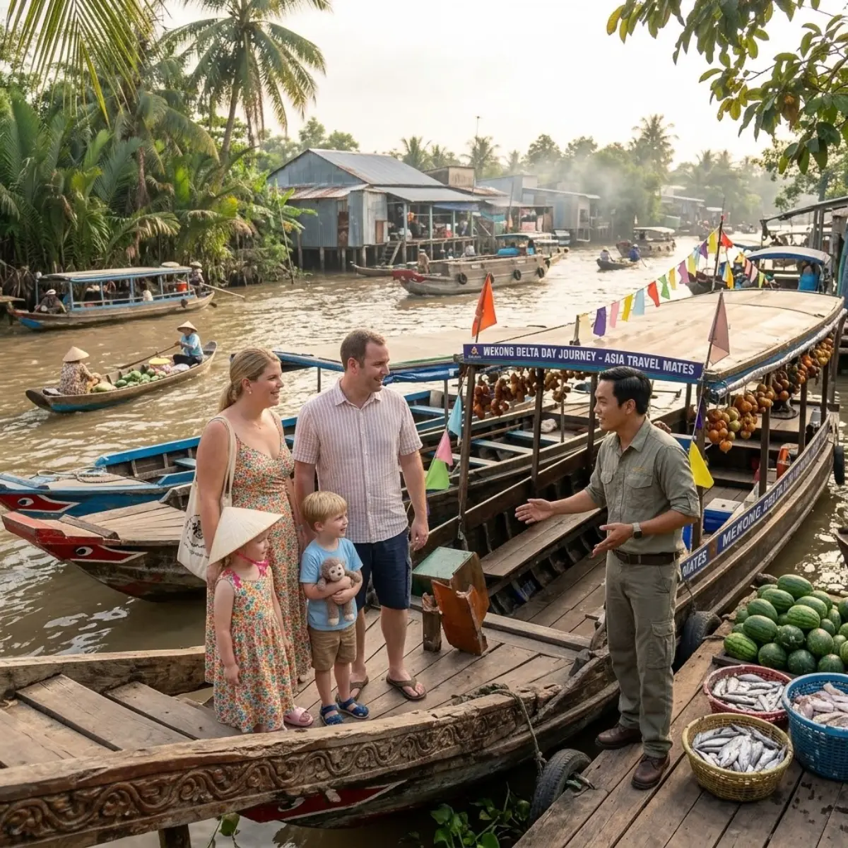 Mekong Delta private river tour