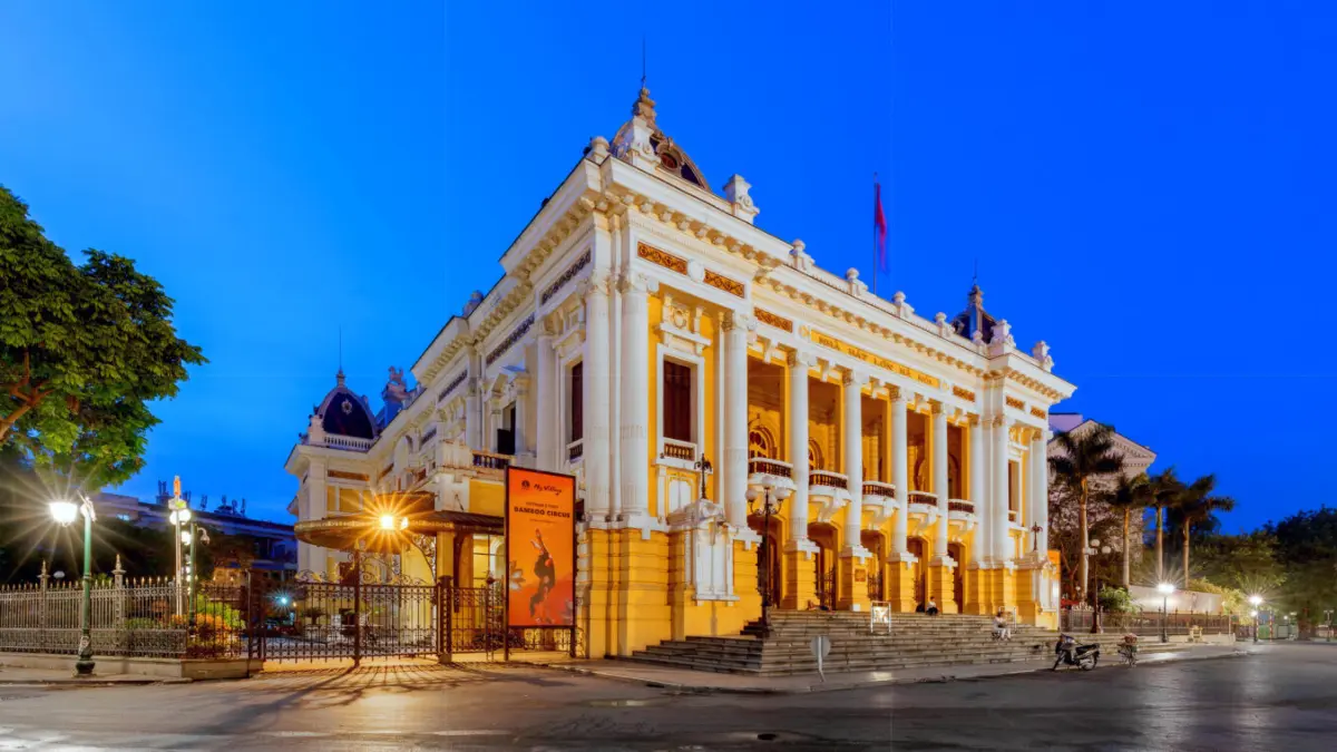 Hanoi French Quarter colonial architecture