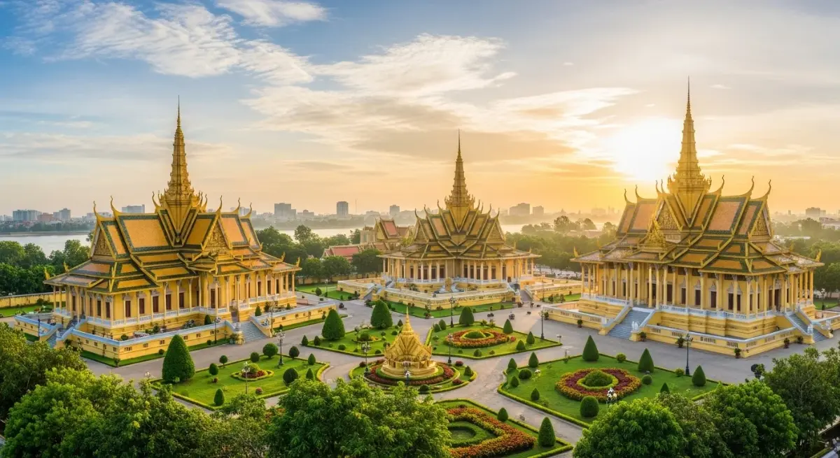 Phnom Penh Royal Palace and Silver Pagoda - Cambodia royal heritage tour